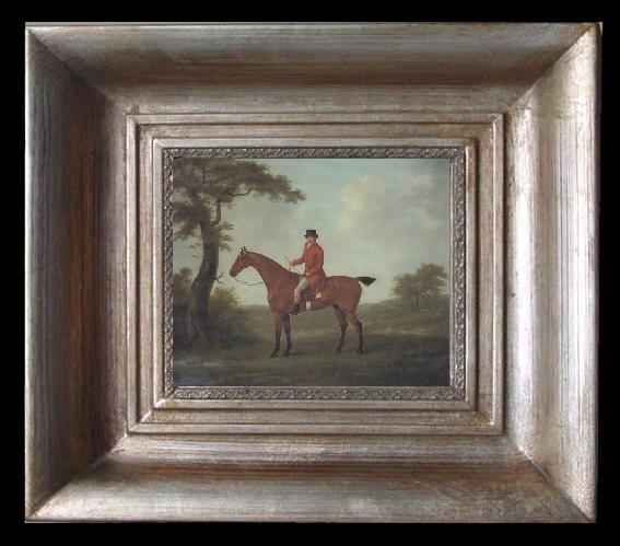 framed  John Nost Sartorius A Huntsman in a Wooded Landscape, Ta077-2